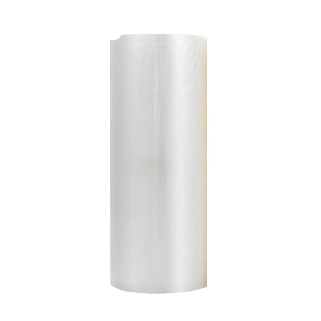 Rolo Saco 20cm X 5m Embalagem Ranhuras Para Seladora A Vácuo