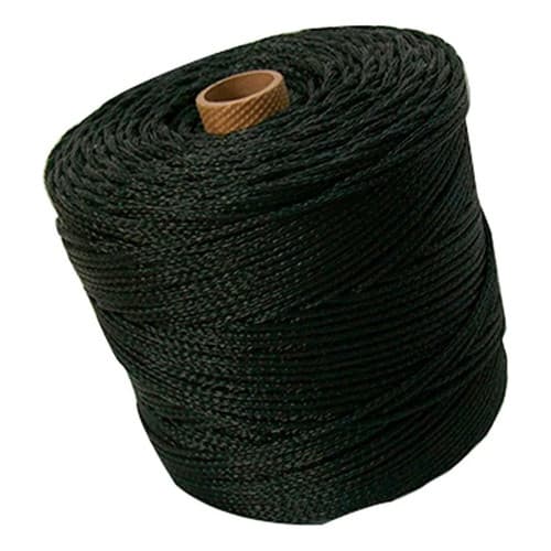 Varal Corda Nylon Rolo Com 400m Preto