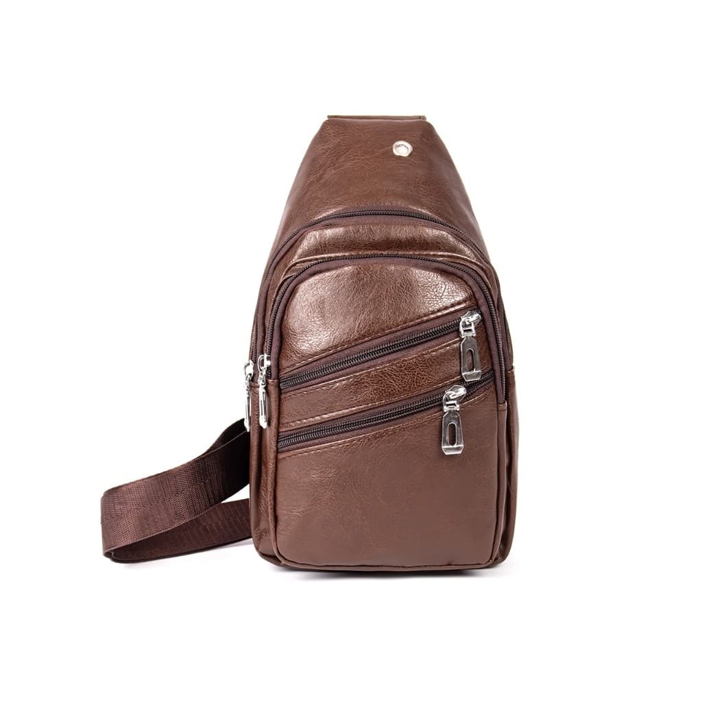 Mochila Bolsa de Peito Tiracolo Pochete Bolsa Transversal Masculina
