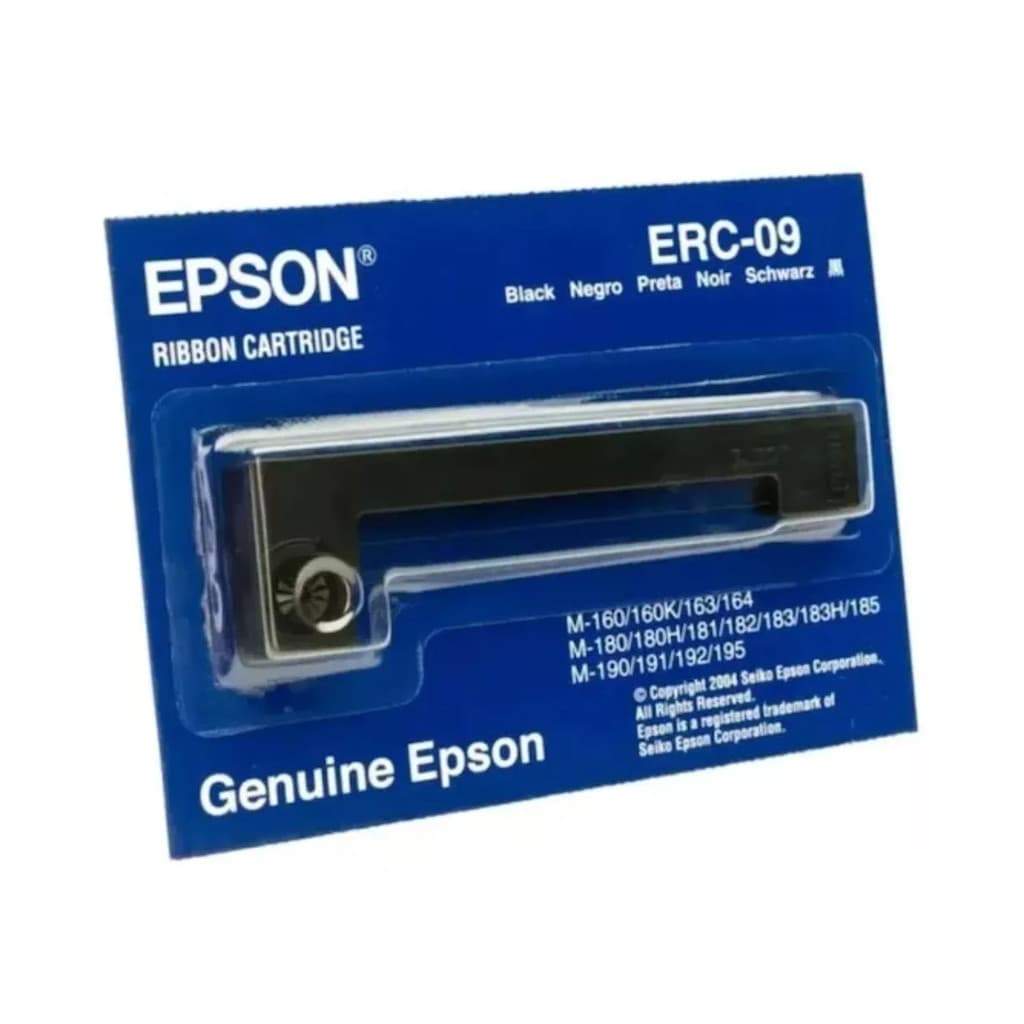 19un - Fita Black/preta Erc-09b Impressora Original Epson