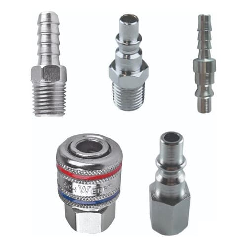 Engate Rápido 1/4 Fêmea  Adaptadores Pneumático Conexão Pino