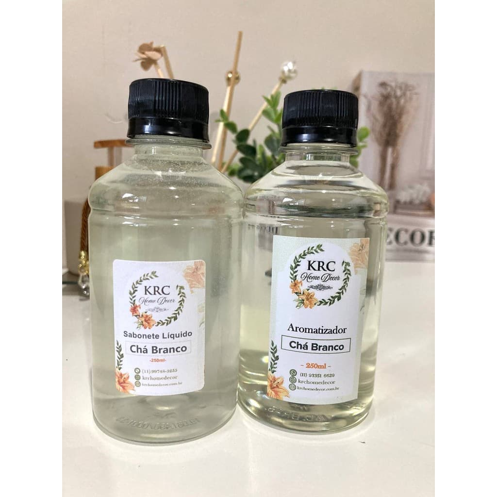 Kit Aromatizador de Ambiente e Sabonete Líquido refil 250ml