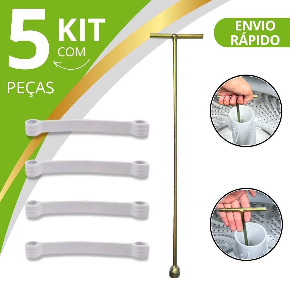 Chave T 10mm + 4 Tirantes Brastemp