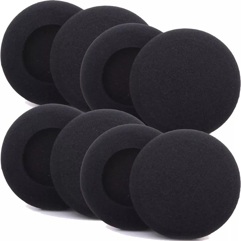 Kit 6 Espumas Reposição Fone Porta Pro Promoção