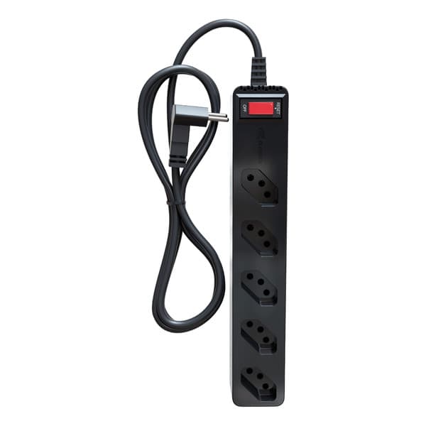 Filtro de Linha Dps Iclamper 5 Tomadas 2p+t Preto Lcf (protetor C. Telef/energ)