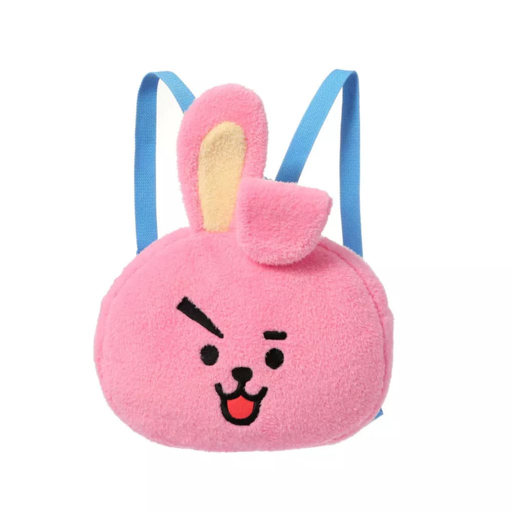 MOCHILA INFANTIL PELUCIA MACIA BT21 COOKY ORIGINAL MINISO