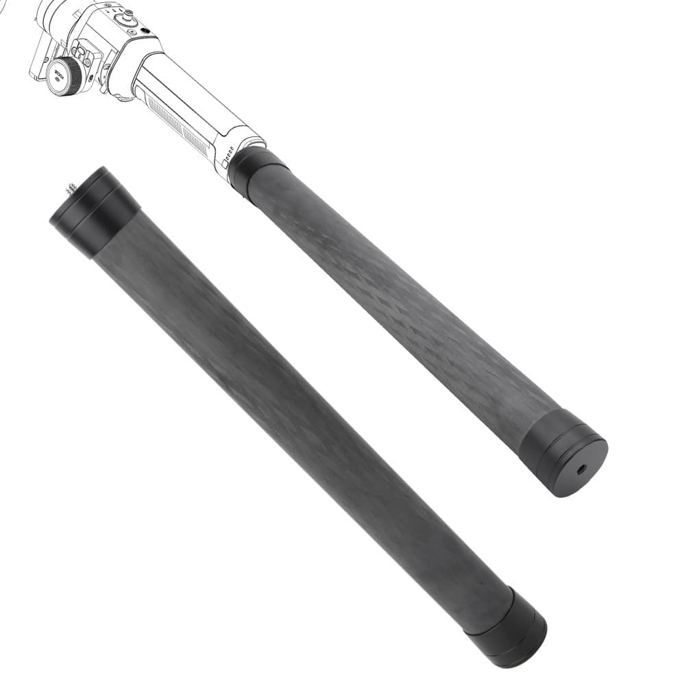 Stabilizer Pole Carbon Fiber Material Good Stability Extension Rod for Dji Osmo Mobile 2/ 3 / Ronin S Feiyu Vimble 2