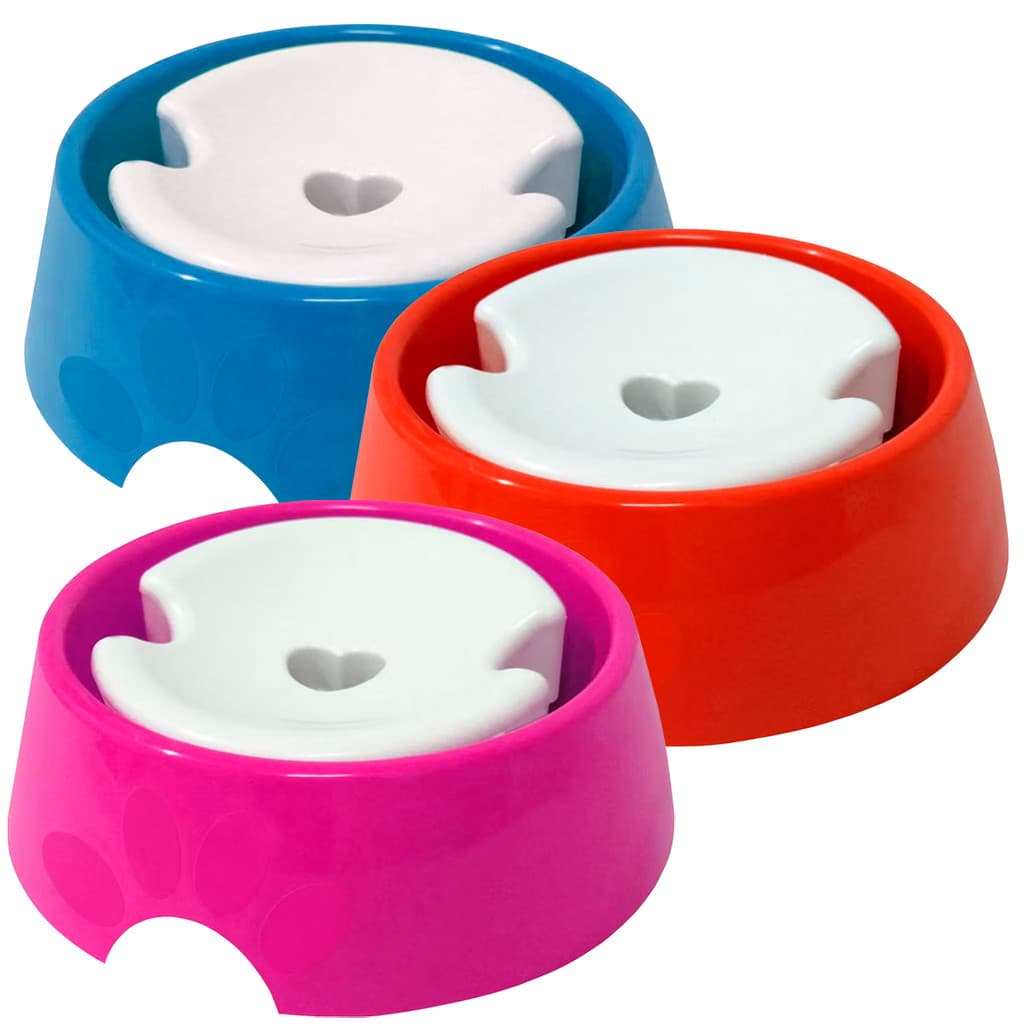Bebedouro Pelos Longos Pop 1 Litro Cachorro Cães Porte Pequeno Plástico Furacão Pet
