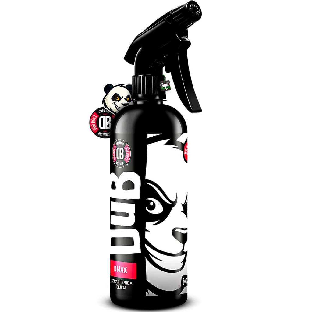 Cera Automotiva Hibrida Liquida Dwax Spray Brilho Proteção Carnauba 500ml Dub Boyz