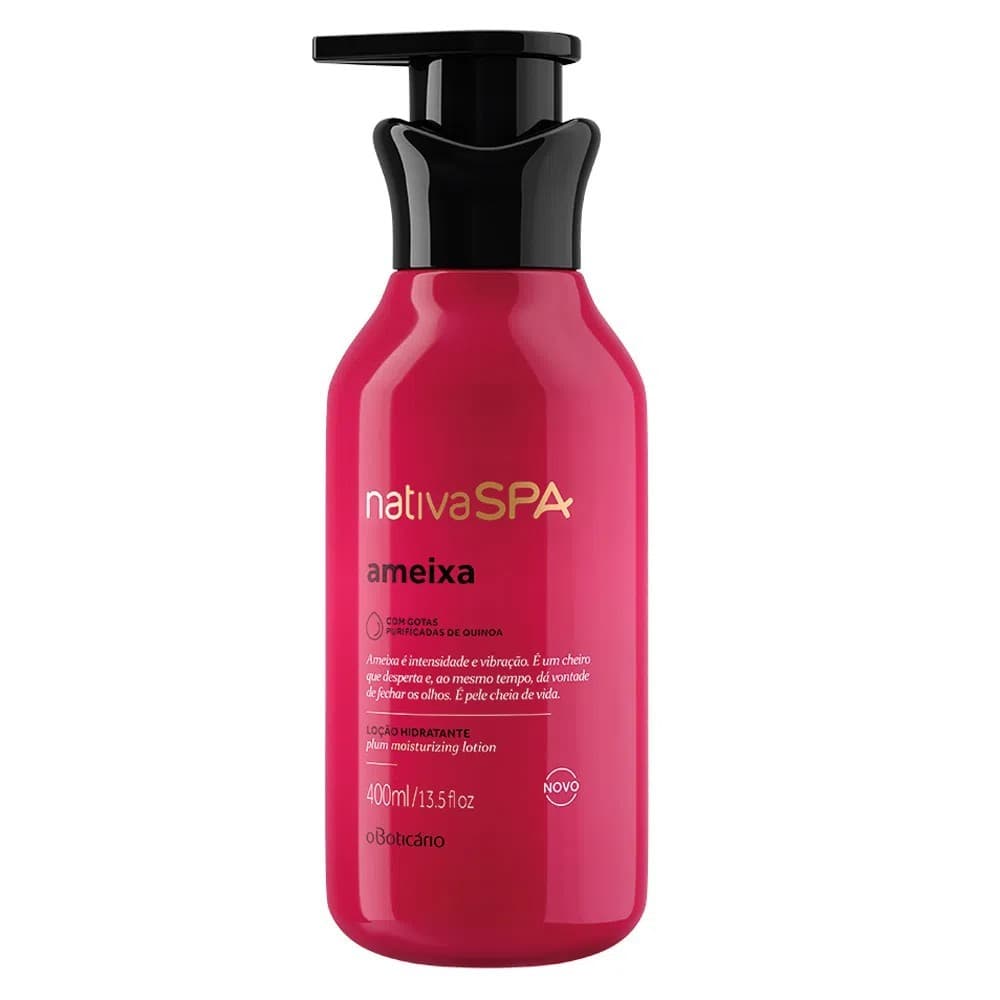 Loção Hidratante Desodorante Corporal Nativa SPA Ameixa 400ml Boticário