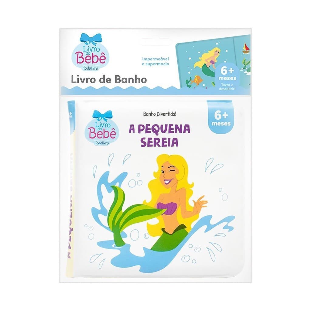 Banho Divertido - A Pequena Sereia - Todolivro