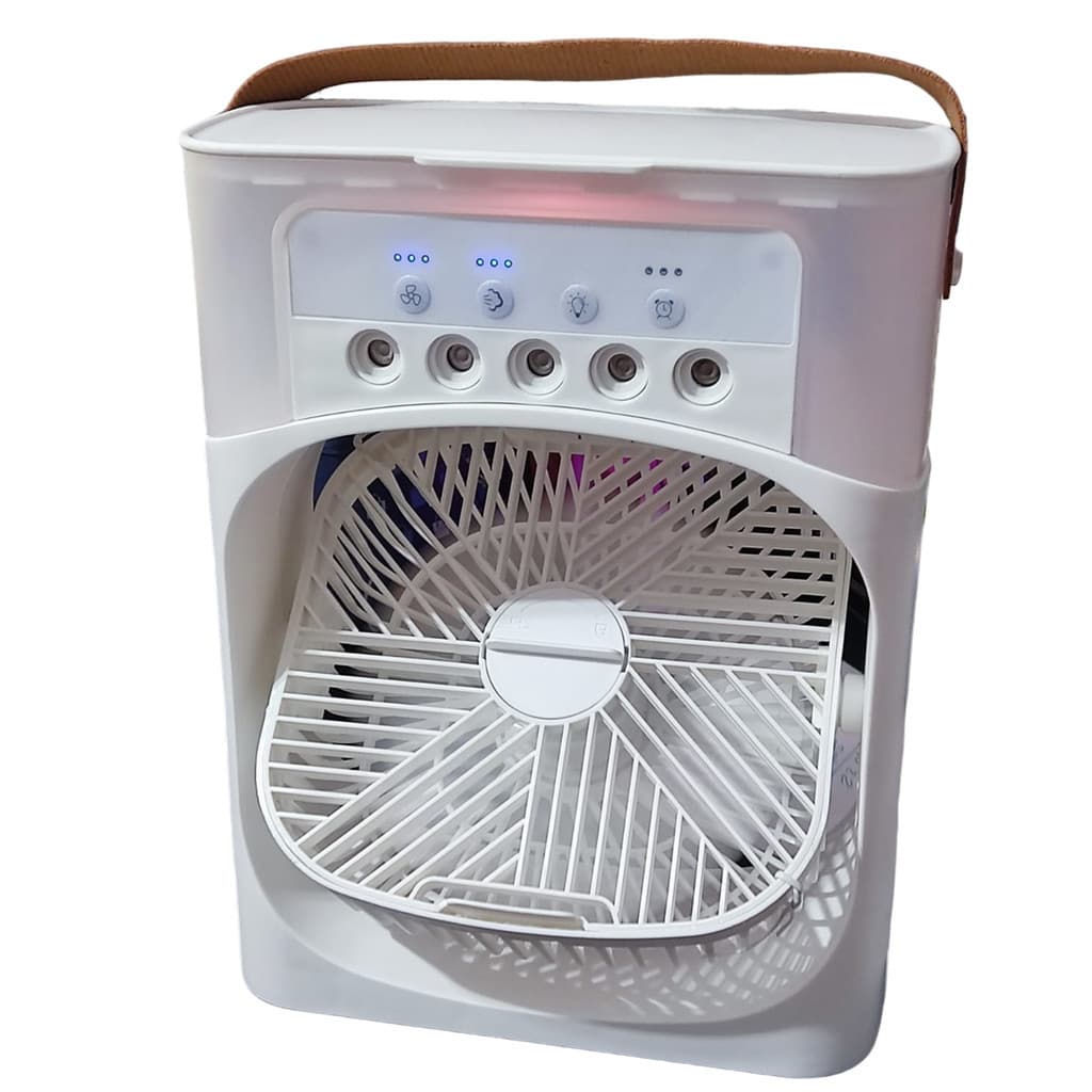 Ventilador Portatil USB de Mesa Mini Ar Condicionado Refrigerador Portátil de Ar Reservatório Gelo