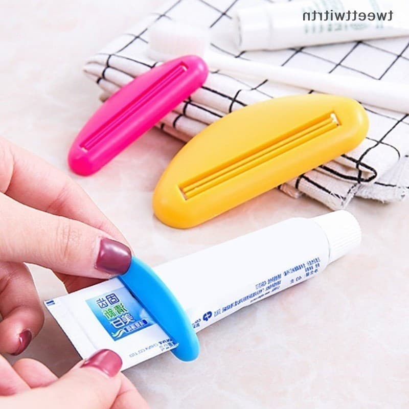 Dispensador De Pasta De Dente Multifuncional Em Para Banheiro / Limpeza Facial