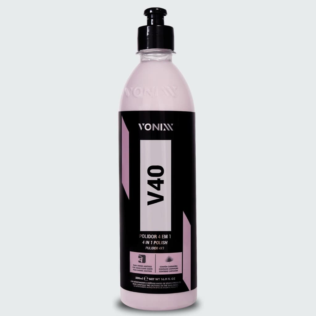 POLIDOR VONIXX V40 4 EM 1 CORTE REFINO LUSTRO 500ML