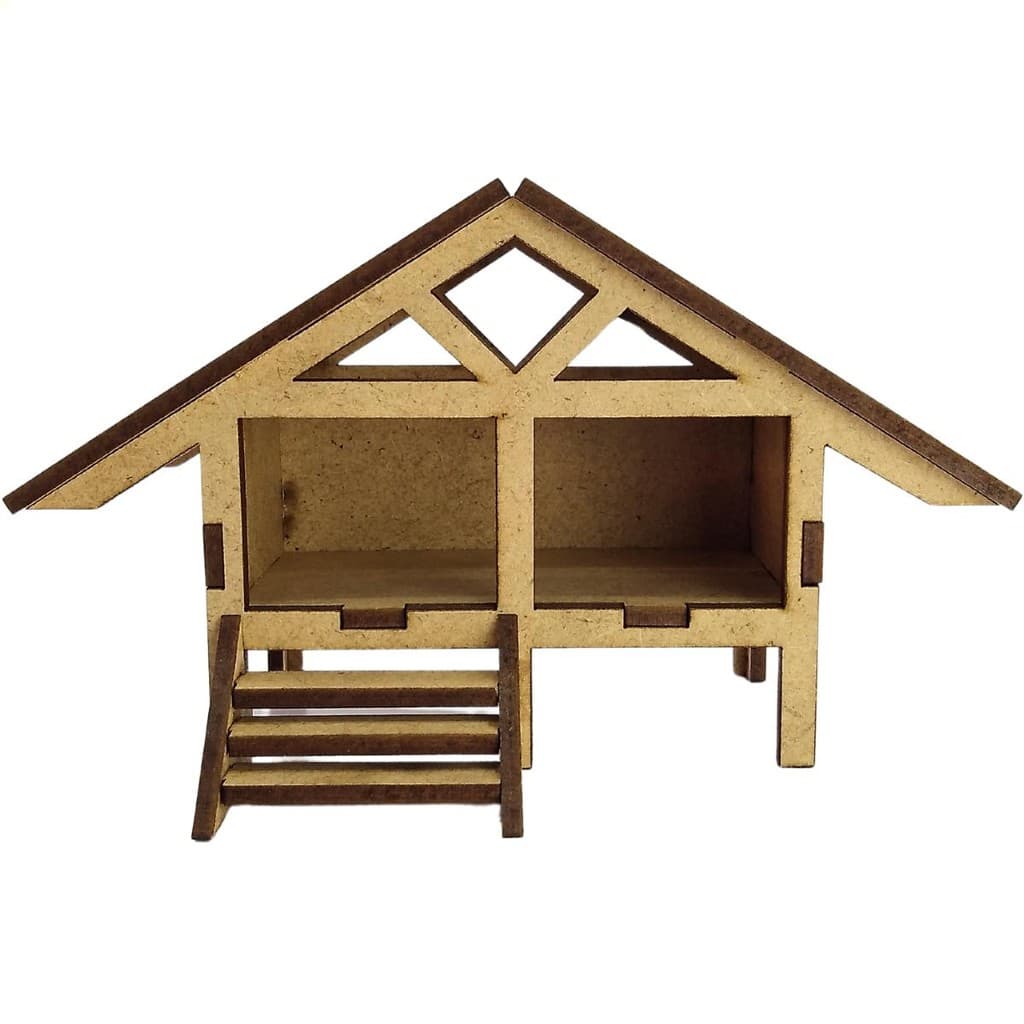 Miniatura Galinheiro Mini Brinquedo Para Criança Decoração