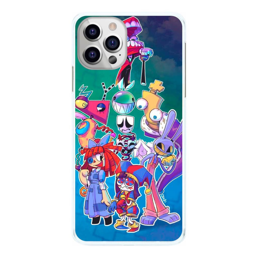 Capinha Amazing digital Circus Personagens  Capa de Celular