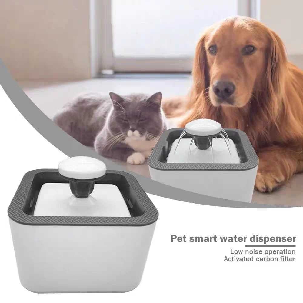 Bebedouro Fonte Agua Filtro Gatos 2.5 litros Cachorro caes Pet Bomba dagua Gatos