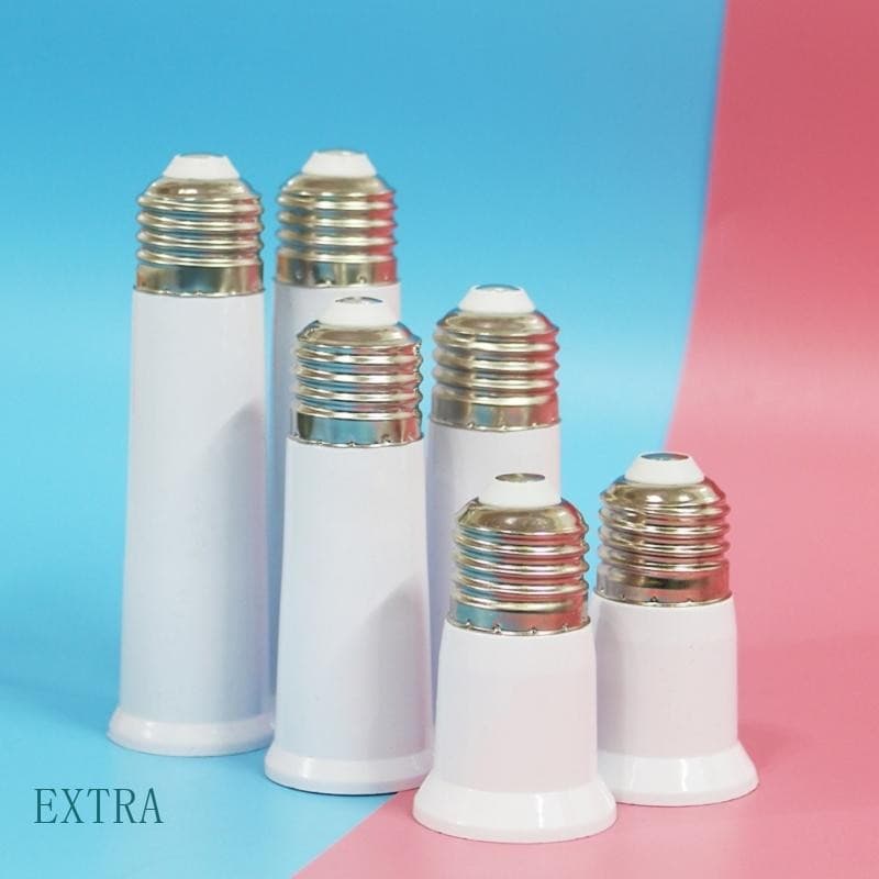 E27 A E27 LED Adaptador Extensão Lâmpada Extensor Soquete Luz Para Câmeras Lâmpadas