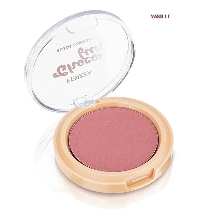 Blush Compacto Fenzza Choco Fun FZ41001 - Cor Vanille