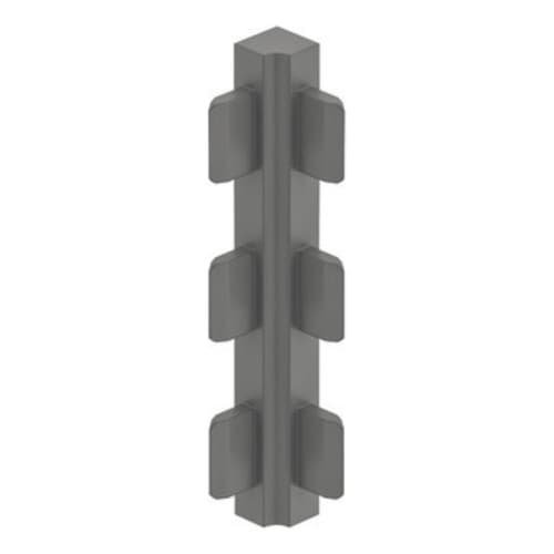 Conector Para Barras De Organização 4 Lados Cinza Hafele