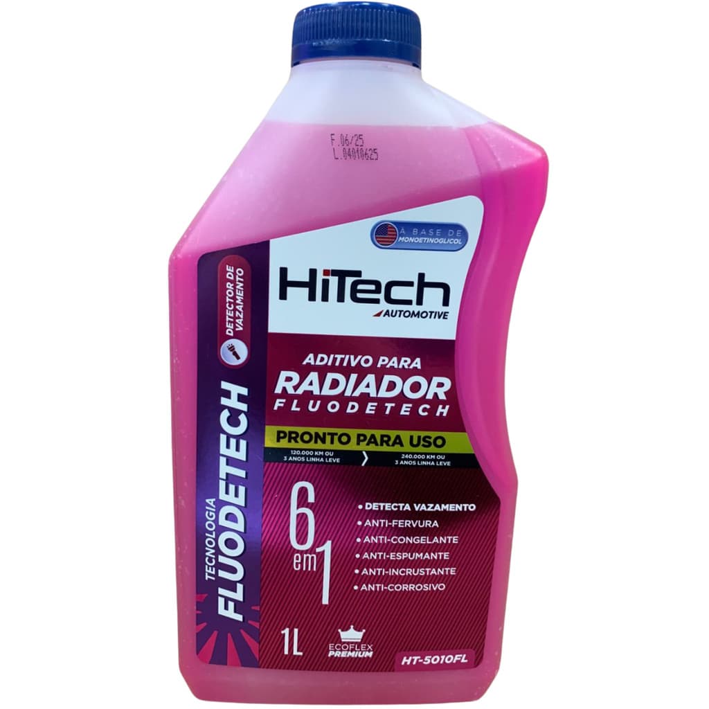 Aditivo Para Radiador Pronto Para Uso Fluodetech - HT-5010FL