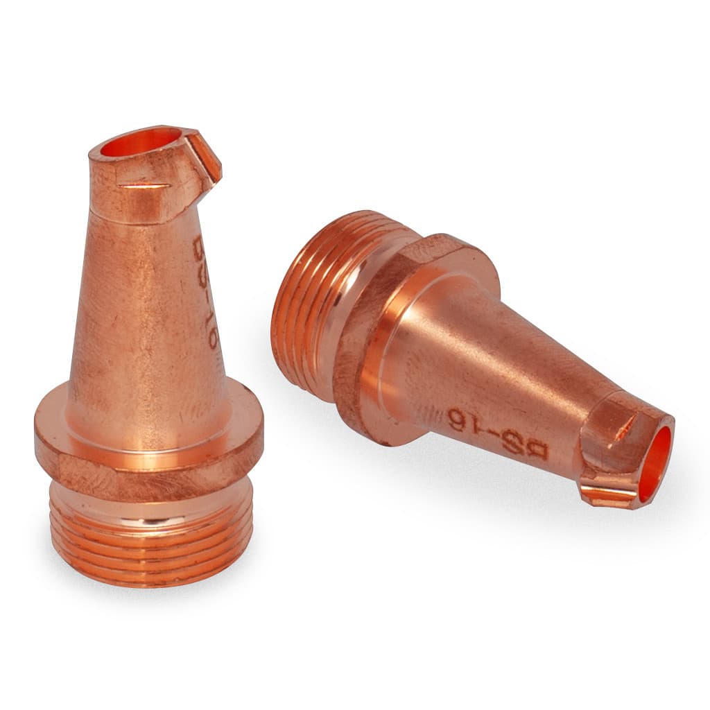 Ponteira bico para solda laser fibra M16 para arame 1,6 mm