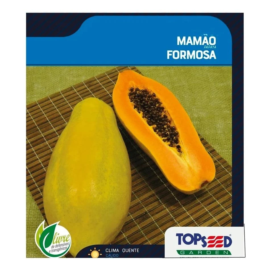 150 Sementes De Mamao Formosa Boa Germinaçao