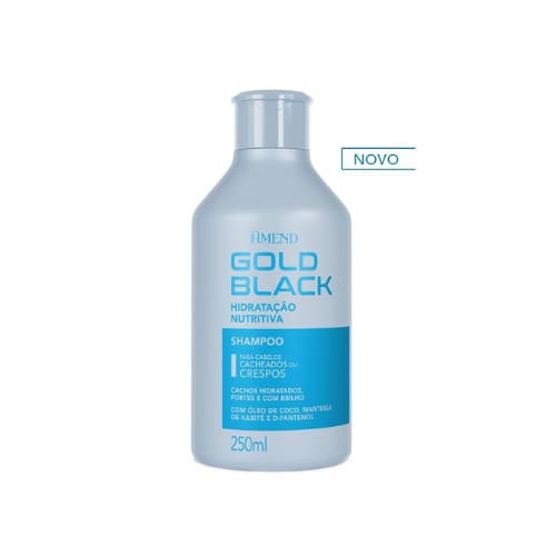 Shampoo Amend Gold Black Nutritivo 250ml