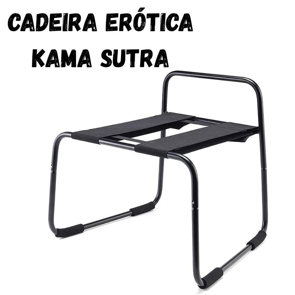Cadeira Sensual com Faixas de Apoio e Estrutura Reforçada