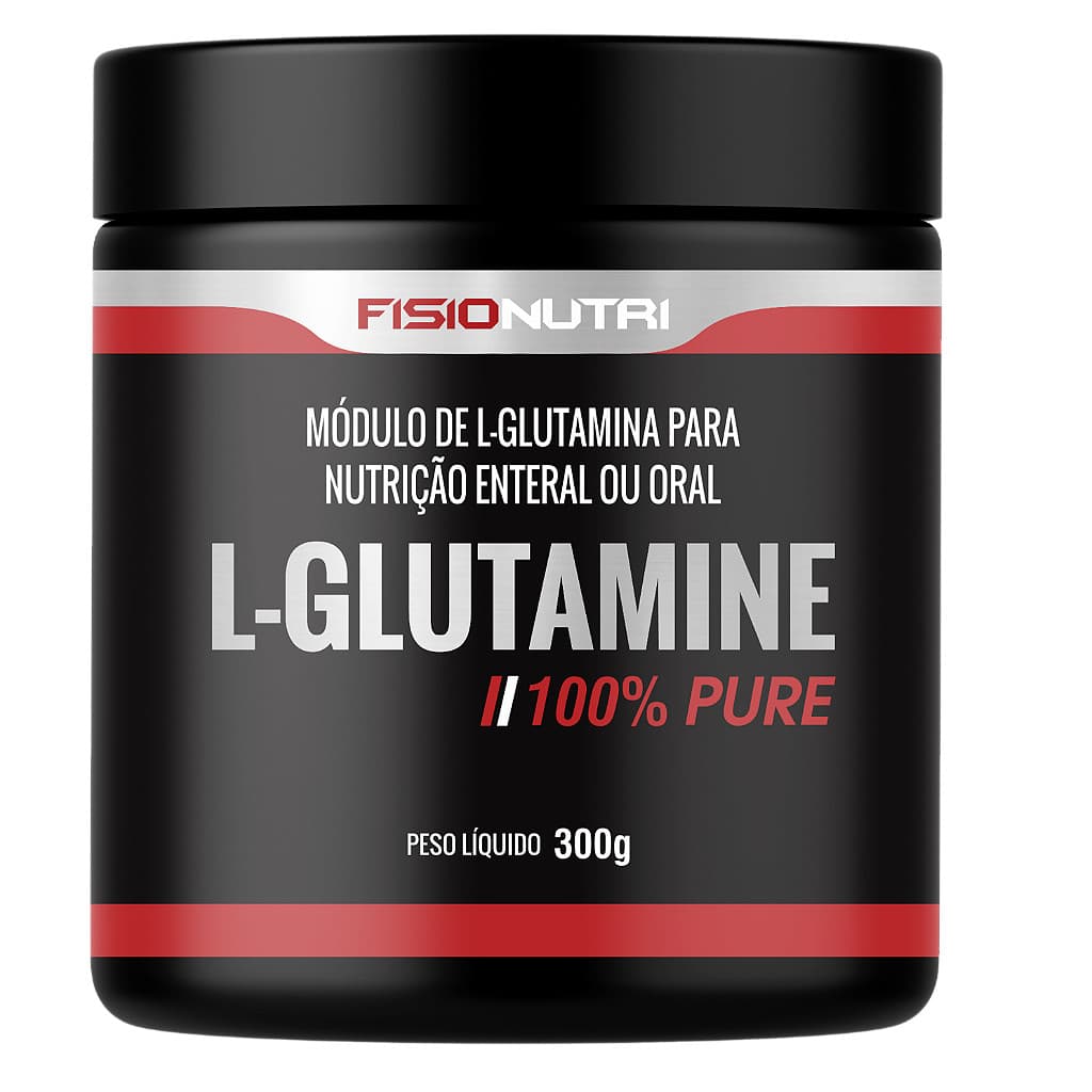 L-Glutamine 100% Pura Importada - Fisionutri