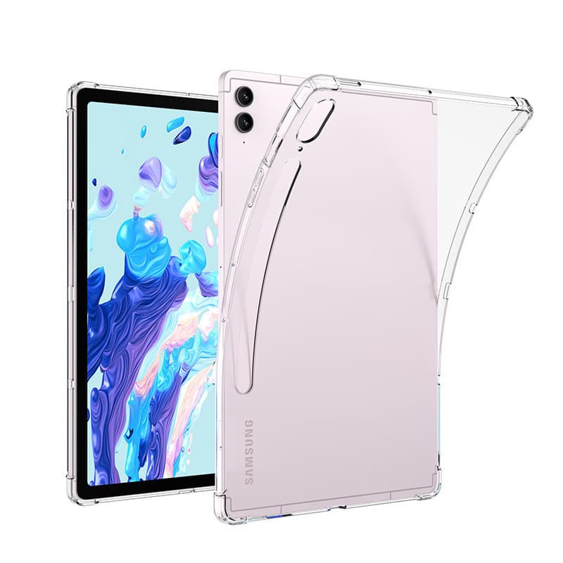 Capa Tpu Traspalente Antishock Para Samsung Tab S7 Fe De 12.4  Polegadas SM-T730 SM-T735 SM-T736