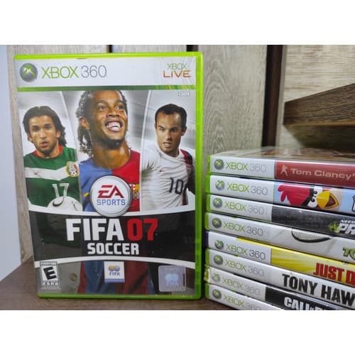 Jogo Fifa Soccer 07 Original Xbox 360 - Midia Fisica