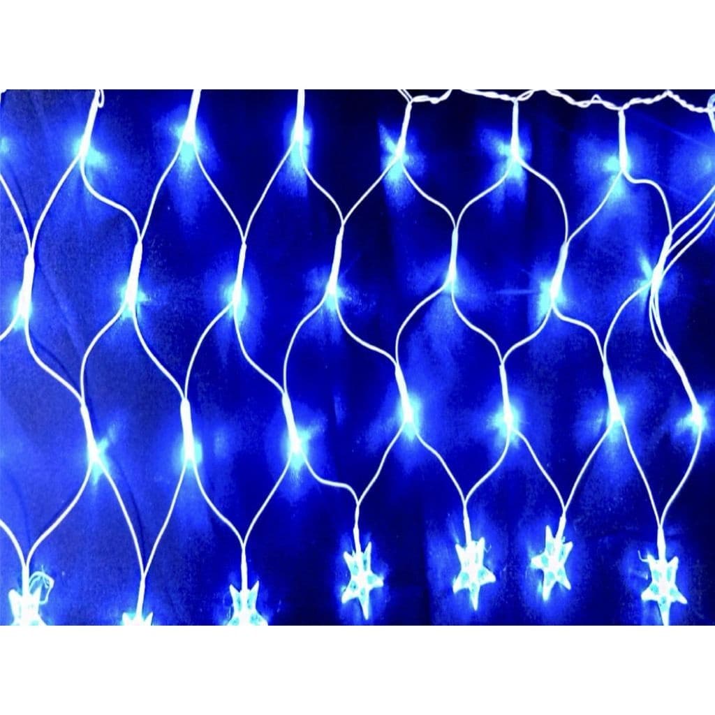 Cas De Rede 120leds Com Estrela Na Ponta  USO INTERNO