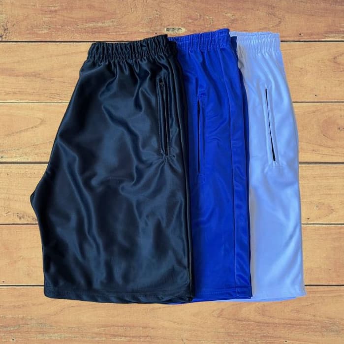 Kit 3 Bermudas Masculina Para o Verão Caminhada Praia Unissex Casual