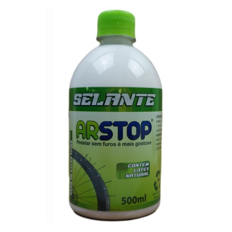 Líquido Selante Tubeless Arstop 500ml Pneu Bicicletas MTB Speed Vedação de Furo