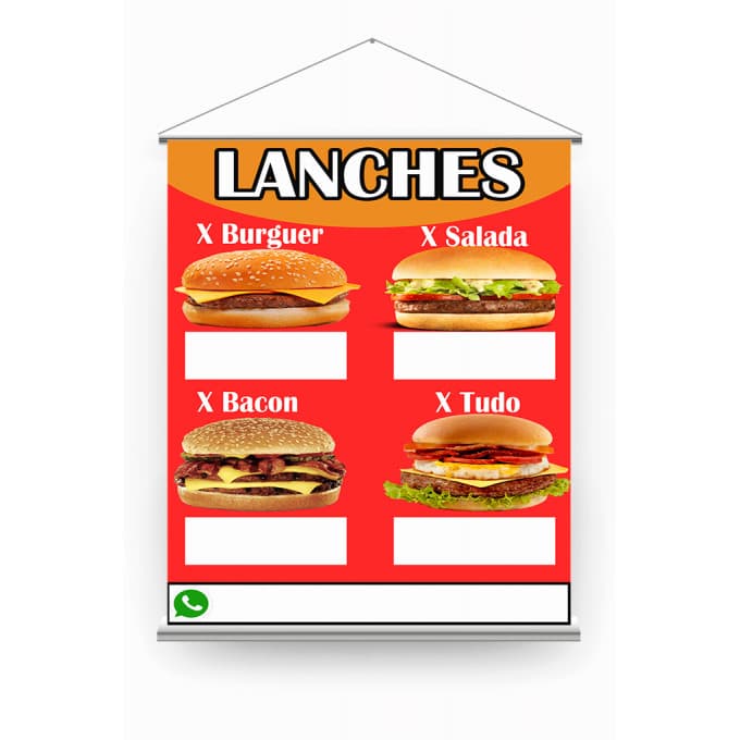 BANNER LANCHES