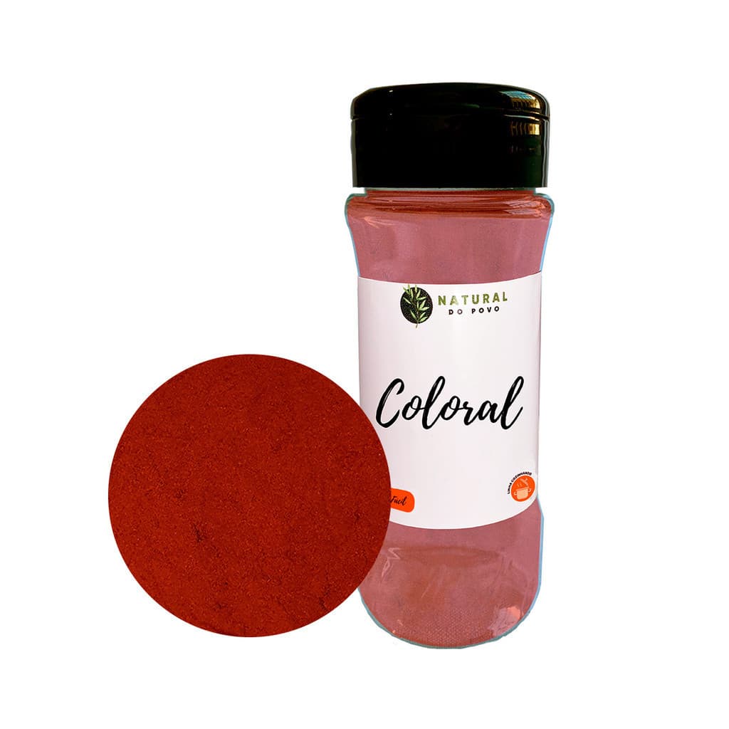 Colorau Premium  Sabor Autêntico 100% Natural Pote com Dosador 70g