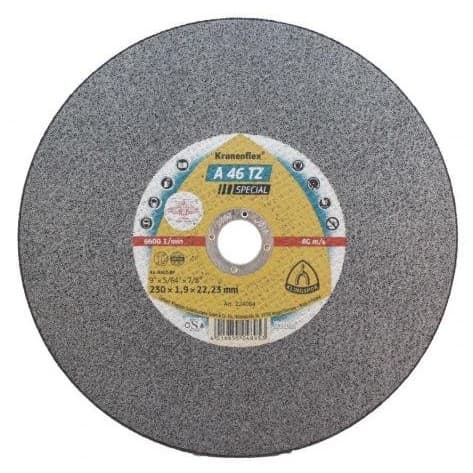 Disco De Corte Inox 9" A46 Tz Special 230 X 1,9 X 22,23 Klingspor