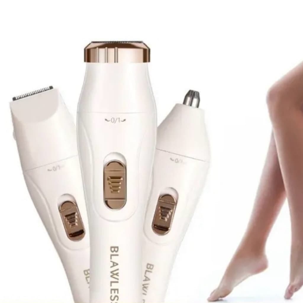 Depilador Elétrico Profissional/ Design Portátil 3 em 1/ Adequado Para Depilação Facial/ Buço e Corpo - WYL