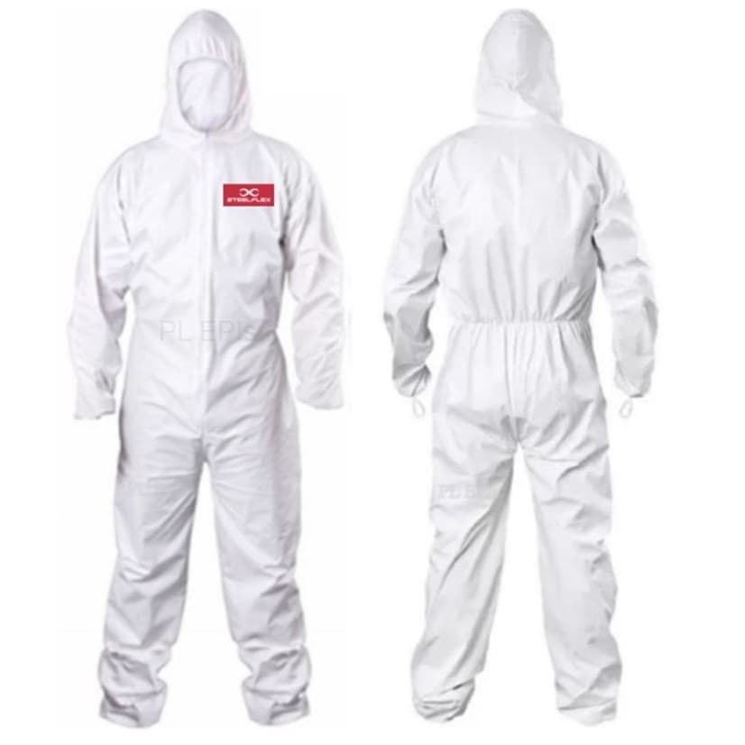 Macacão de Segurança Branco Tipo 6 SteelFlex CA39707