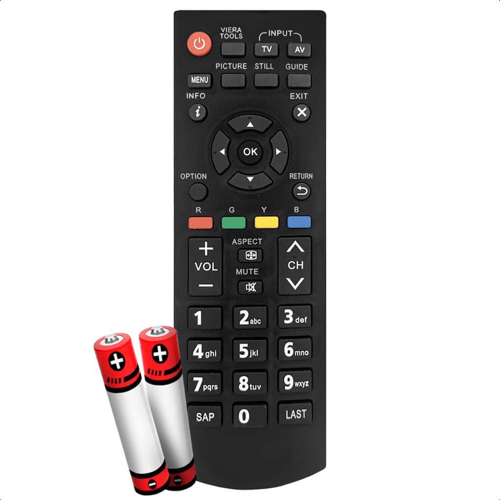 Controle Remoto Compativel Com Tv Panasonic Viera Tools Full HD Tc-40d400b