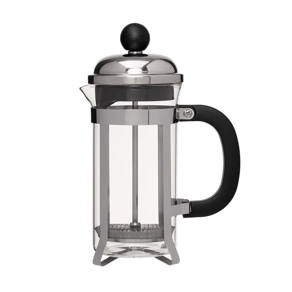 Cafeteira Prensa Francesa de vidro e INOX 350 Ml Café