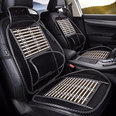 Almofada geral para assento de carro, suporte lombar, ventilação, Van respirável, grande, pequena, almofada de assento d