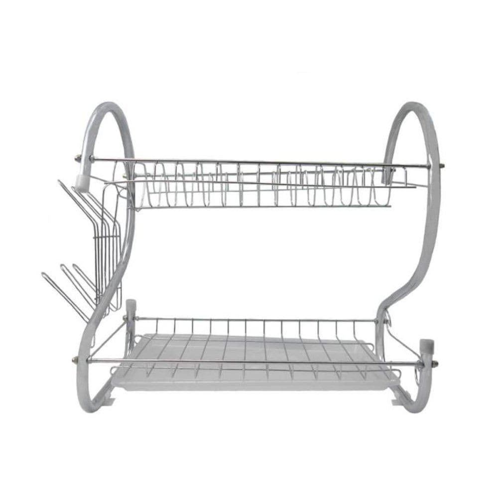 Escorredor Louças Metal Porta Copos Talheres Organizador Cozinha
