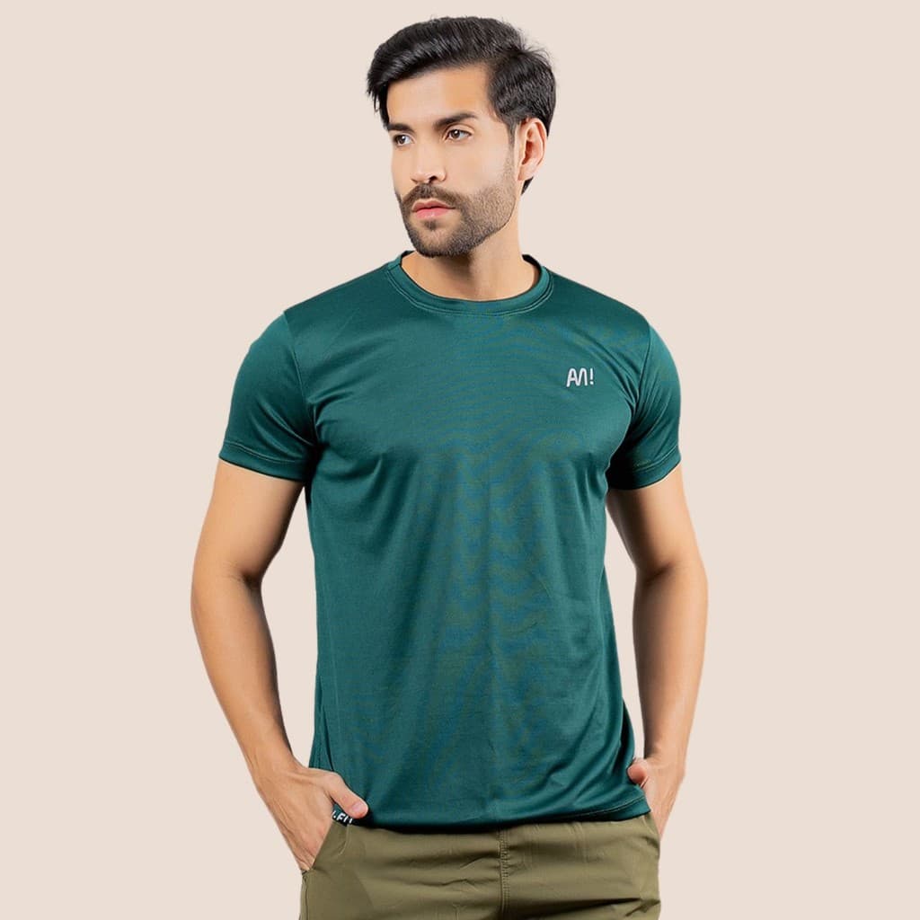 Camiseta de Academia Dry Fit Lisa Masculina Premium Blusa De Treino Corrida Leve e Confortável