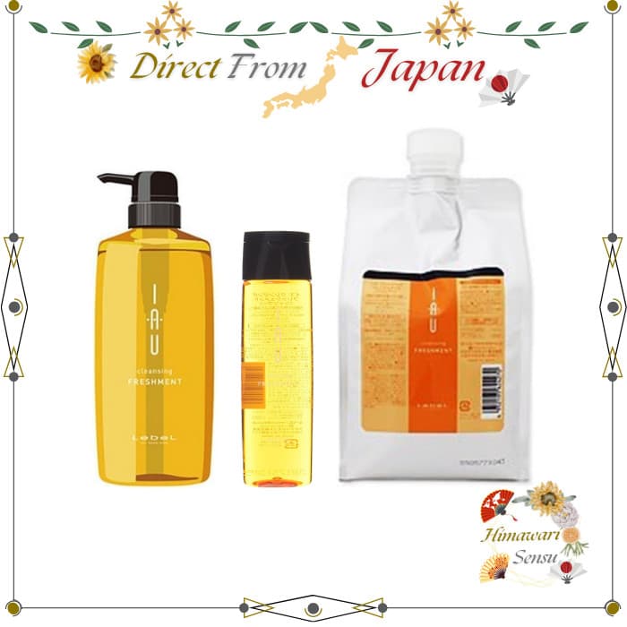 Lebel IAU Shampoo De Limpeza Refrescante Direto Do Japão