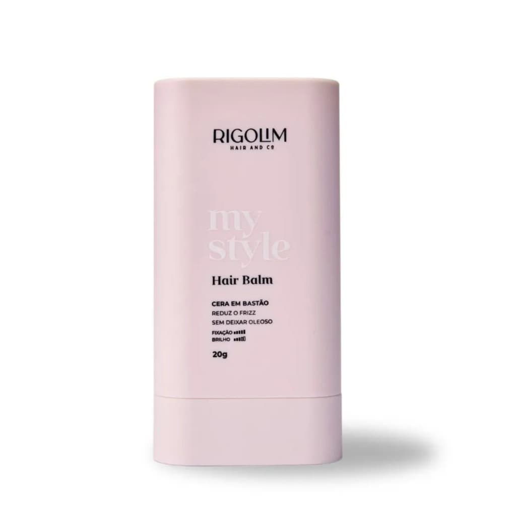 HAIR BALM RIGOLIM HAIR AND CO CERA EM BASTÃO ANTIFRIZZ, NUTRIÇÃO E FIXAÇÃO PARA FIOS PERFEITOS