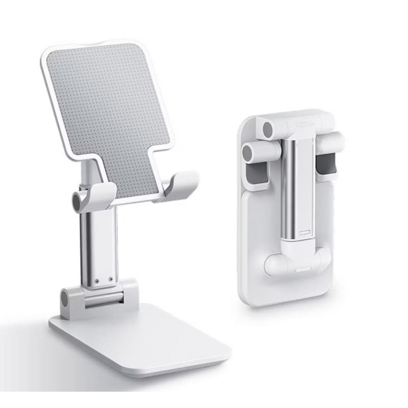 Folding desktop phone stand