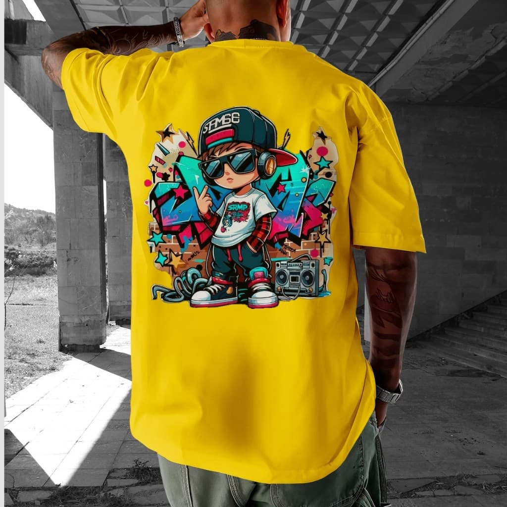 Camisa Camiseta Street Vibes Kid Premiun Básica Unissex DTF Ref-3396