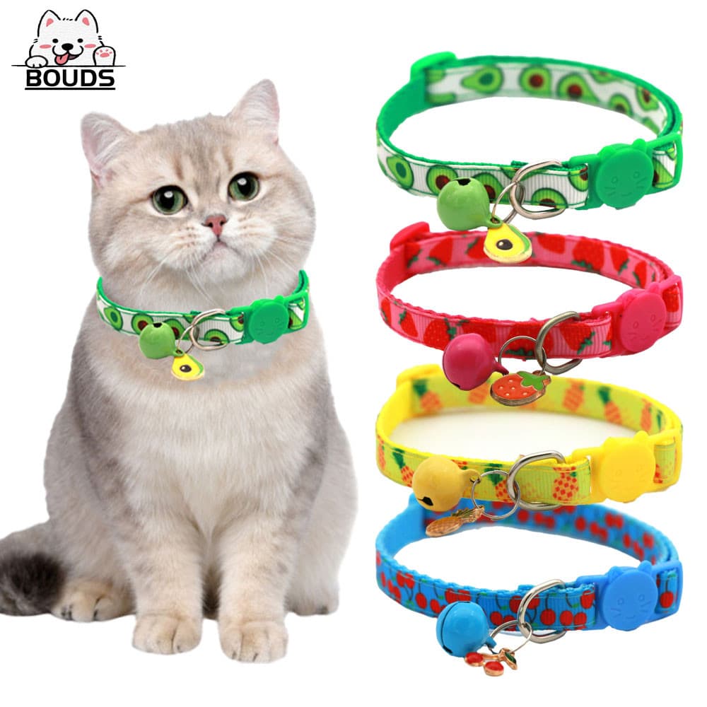 Coleira para gato de estimação, sino acessório para cachorro, coleira para pets